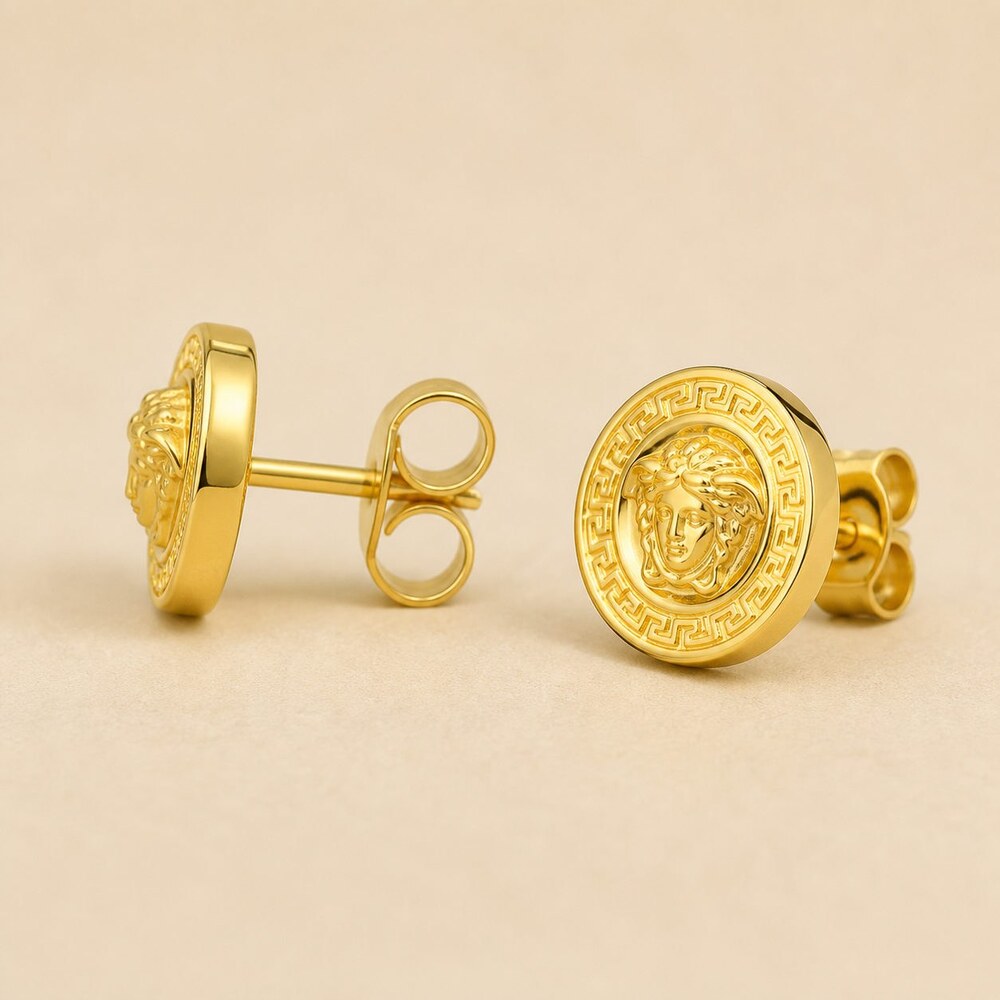 Versace Bold Statement Earrings Style 8 | New with Box - Picture 6 of 9